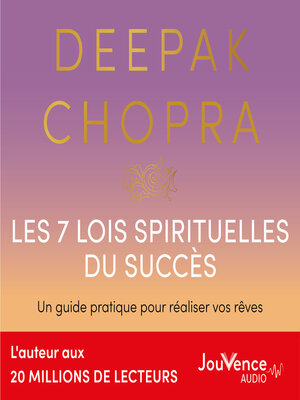 cover image of Les 7 lois spirituelles du succès
